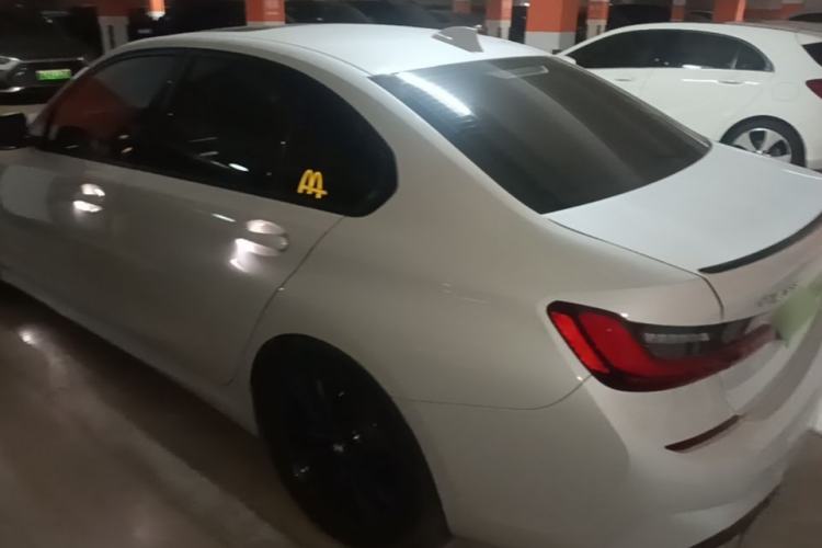 Used BMW 3 Series 2022 325i M Sport Night Edition Package Rear Left 45 Deg