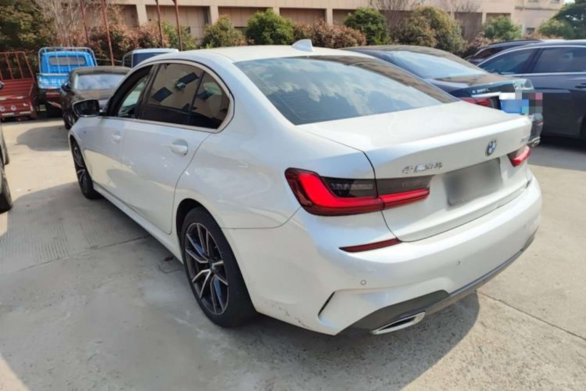 Used BMW 3 Series 2022 325Li M Sport Package Rear Left 45 Deg