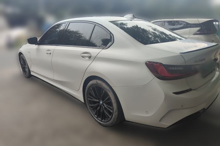 Used BMW 3 Series 2022 Restyled 325Li M Sport Night Edition Package Rear Left 45 Deg
