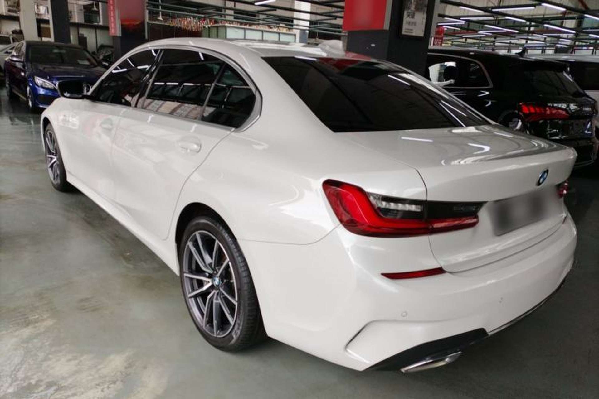 Used BMW 3 Series 2022 Restyled 320Li M Sport Package Rear Left 45 Deg