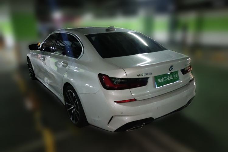 Used BMW 3 Series 2022 Updated 325Li M Sport Package Rear Left 45 Deg