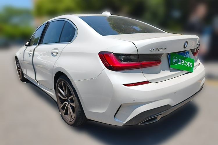Used BMW 3 Series 2022 325Li M Sport Package Rear Left 45 Deg