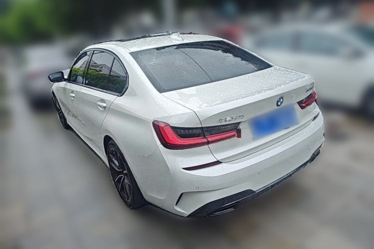 Used BMW 3 Series 2022 325Li M Sport Package Rear Left 45 Deg