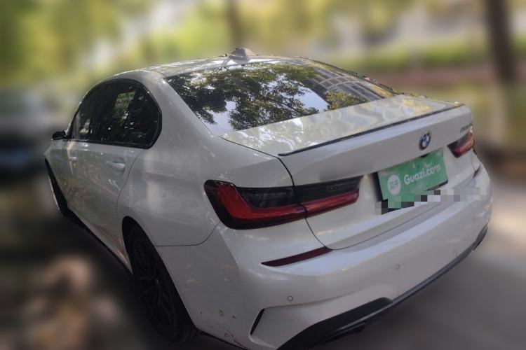 Used BMW 3 Series 2022 325Li M Sport Night Edition Package Rear Left 45 Deg
