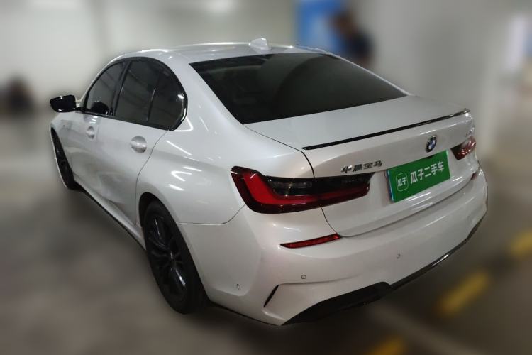 Used BMW 3 Series 2022 325i M Sport Night Edition Package Rear Left 45 Deg