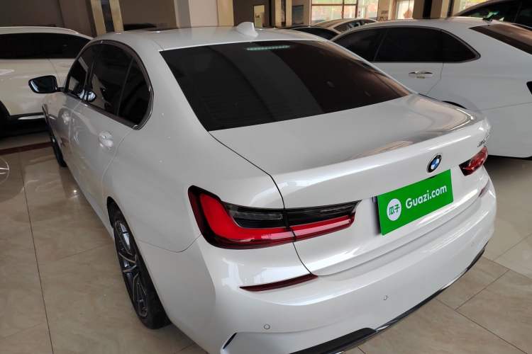 Used BMW 3 Series 2022 325Li M Sport Package Rear Left 45 Deg