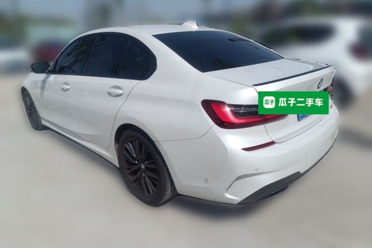 Used BMW 3 Series 2022 325i M Sport Night Edition Package Rear Left 45 Deg