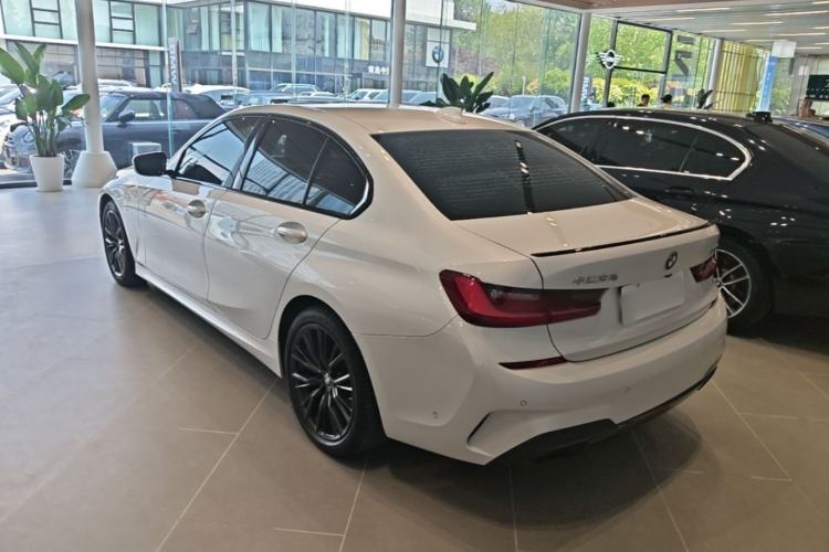 Used BMW 3 Series 2022 325i M Sport Night Edition Package Rear Left 45 Deg