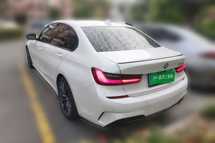Used BMW 3 Series 2022 325Li M Sport Night Edition Package Rear Left 45 Deg