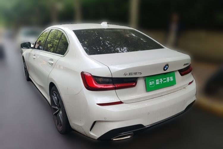 Used BMW 3 Series 2022 Updated 325Li M Sport Package Rear Left 45 Deg