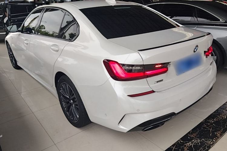 Used BMW 3 Series 2022 Restyled 330Li xDrive M Sport Night Edition Package Rear Left 45 Deg