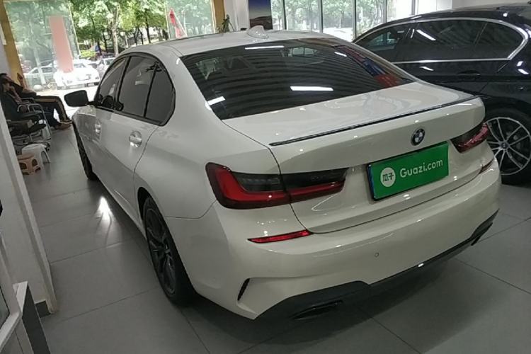 Used BMW 3 Series 2022 Restyled 325Li M Sport Night Edition Package Rear Left 45 Deg