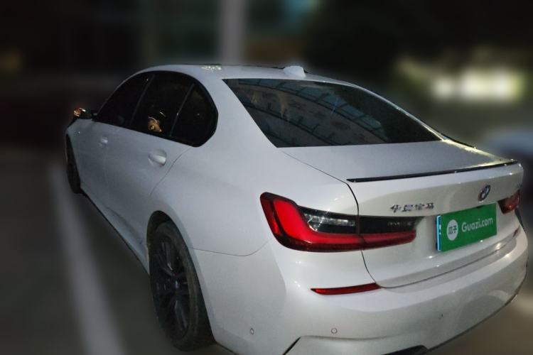 Used BMW 3 Series 2022 325Li M Sport Night Edition Package Rear Left 45 Deg