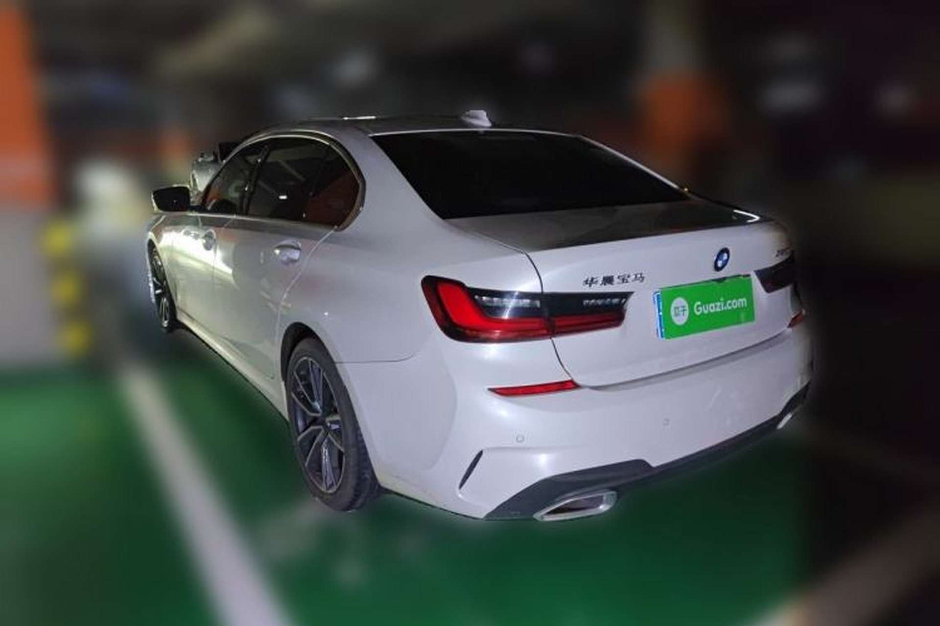 Used BMW 3 Series 2022 320Li M Sport Package Rear Left 45 Deg