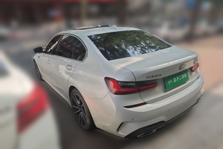 Used BMW 3 Series 2022 325Li M Sport Package Rear Left 45 Deg