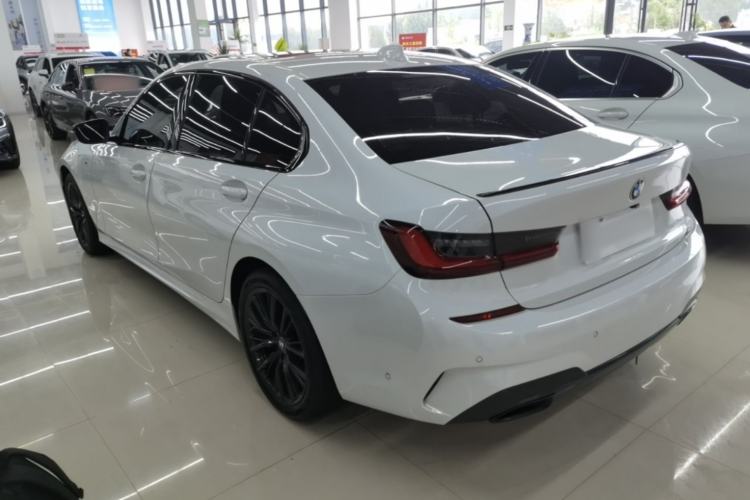 Used BMW 3 Series 2022 325Li M Sport Night Edition Package Rear Left 45 Deg