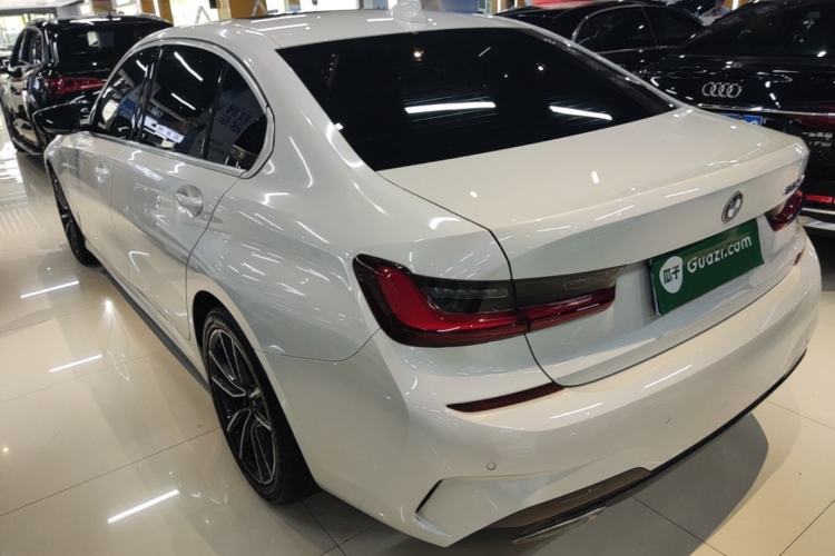 Used BMW 3 Series 2022 325Li M Sport Package Rear Left 45 Deg