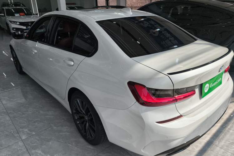 Used BMW 3 Series 2022 Restyled 325Li M Sport Night Edition Package Rear Left 45 Deg
