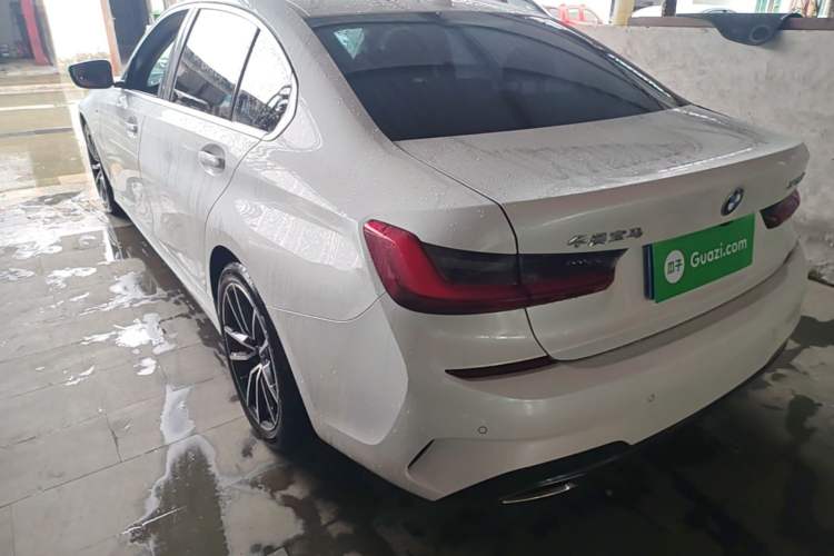 Used BMW 3 Series 2022 325Li M Sport Package Rear Left 45 Deg