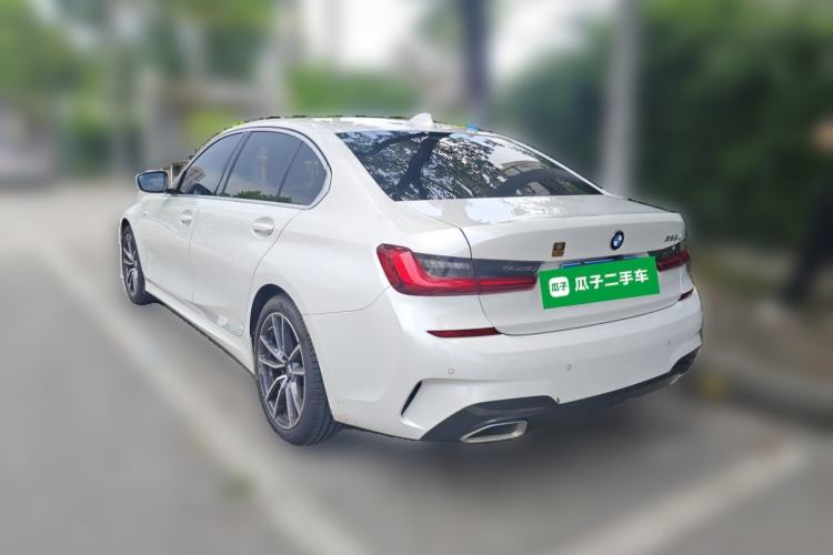 Used BMW 3 Series 2022 325Li M Sport Package Rear Left 45 Deg