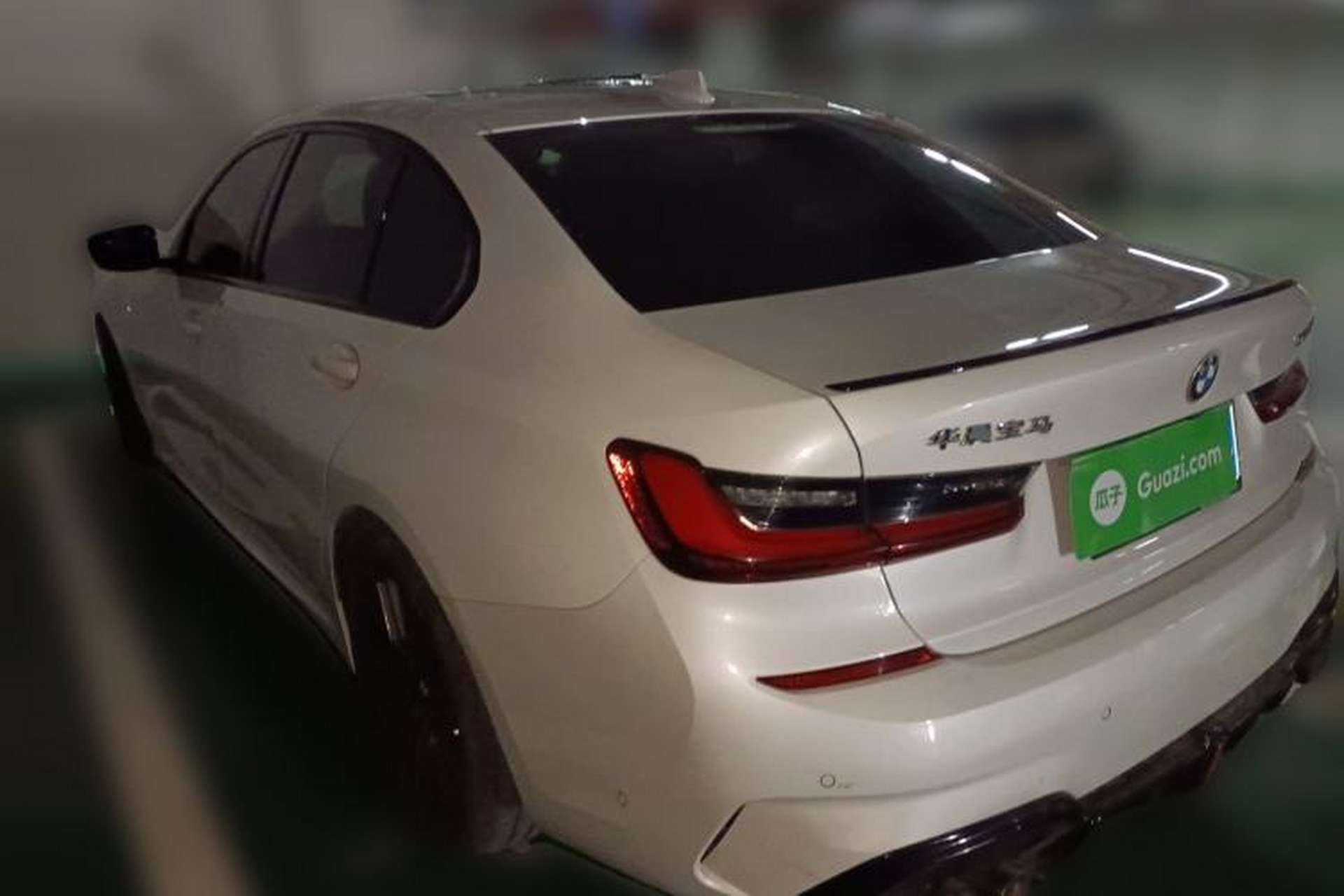 Used BMW 3 Series 2022 325Li M Sport Night Edition Package Rear Left 45 Deg