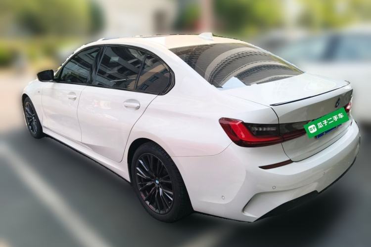 Used BMW 3 Series 2022 325Li M Sport Night Edition Package Rear Left 45 Deg