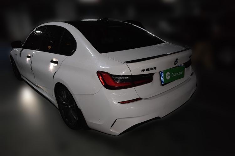 Used BMW 3 Series 2022 325Li M Sport Night Edition Package Rear Left 45 Deg