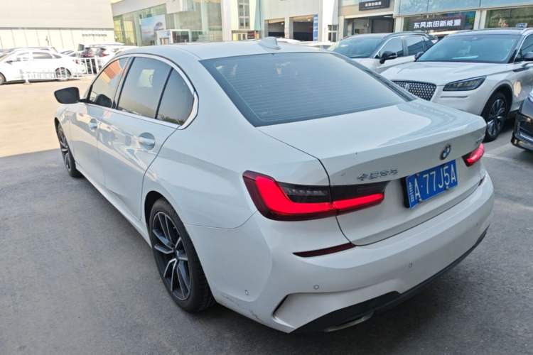 Used BMW 3 Series 2022 325Li M Sport Package Rear Left 45 Deg