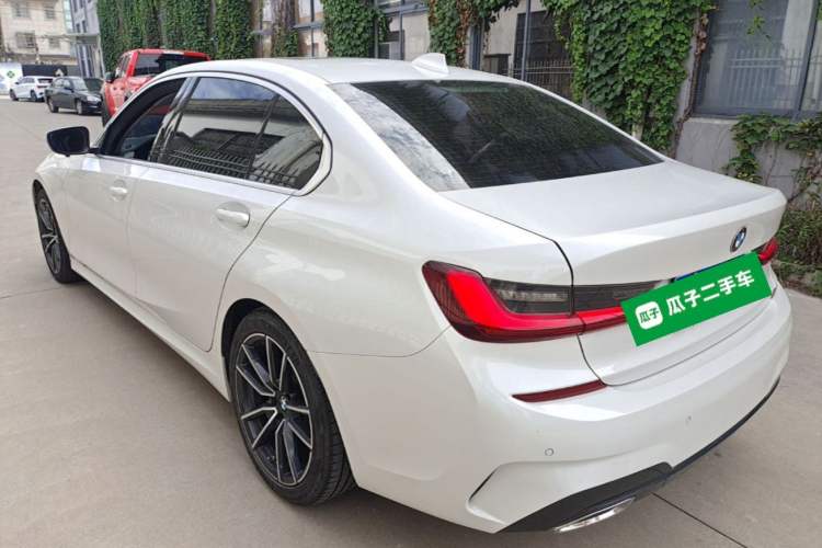 Used BMW 3 Series 2022 325Li M Sport Package Rear Left 45 Deg