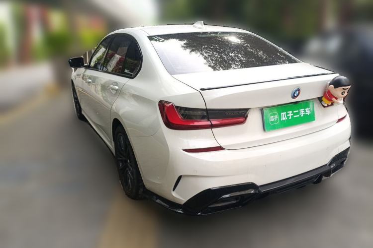 Used BMW 3 Series 2022 325Li M Sport Night Edition Package Rear Left 45 Deg
