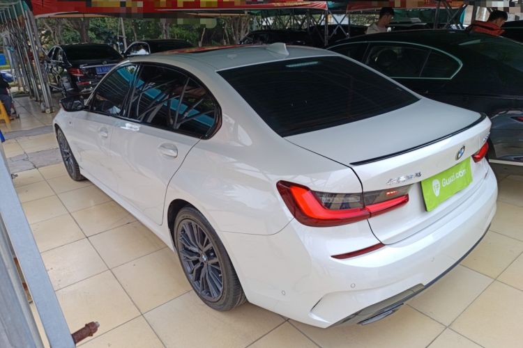 Used BMW 3 Series 2022 325Li M Sport Night Edition Package Rear Left 45 Deg
