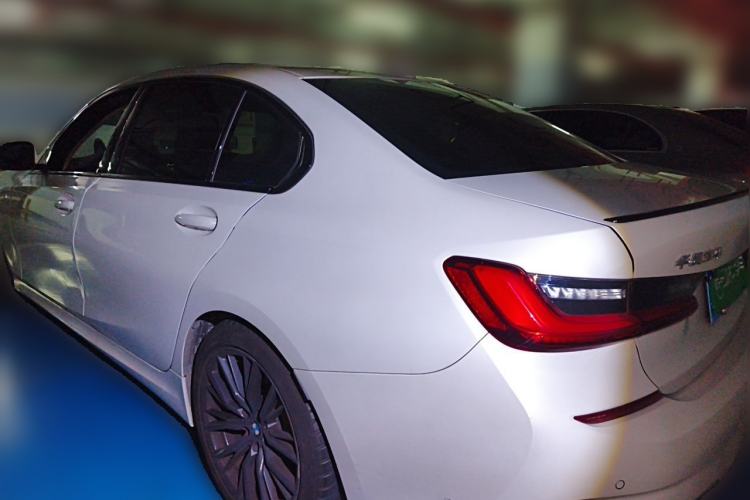 Used BMW 3 Series 2022 325Li M Sport Night Edition Package Rear Left 45 Deg