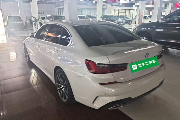 Used BMW 3 Series 2022 325Li M Sport Package Rear Left 45 Deg
