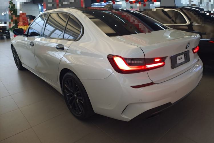 Used BMW 3 Series 2022 Restyled 325Li M Sport Night Edition Package Rear Left 45 Deg