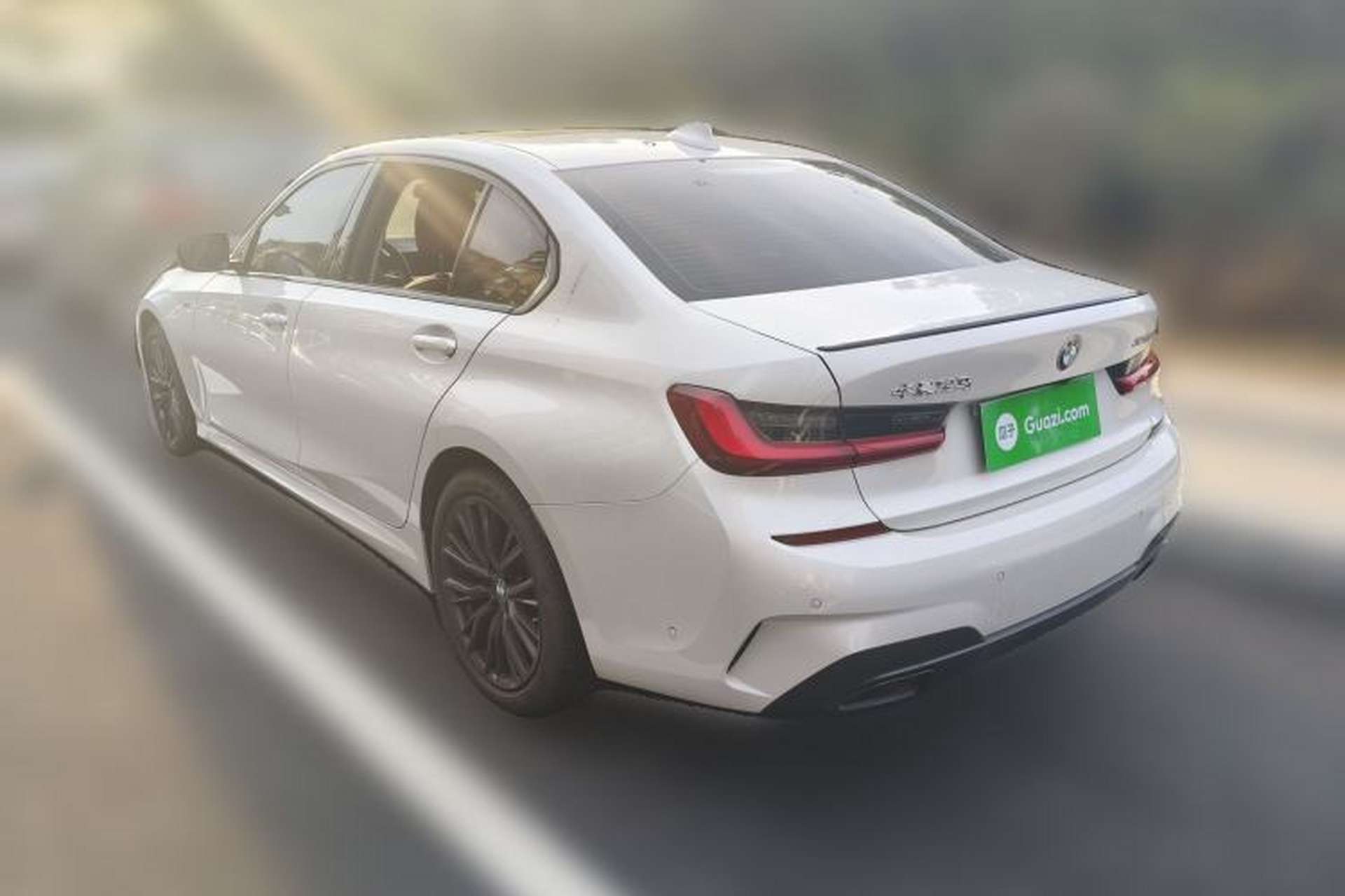 Used BMW 3 Series 2022 Restyled 325Li M Sport Night Edition Package Rear Left 45 Deg