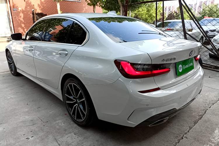 Used BMW 3 Series 2022 325Li M Sport Package Rear Left 45 Deg