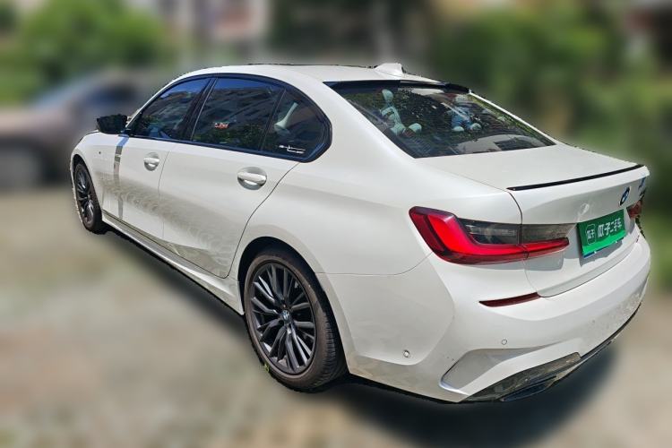 Used BMW 3 Series 2022 Revised 325i M Sport Night Edition Package Rear Left 45 Deg