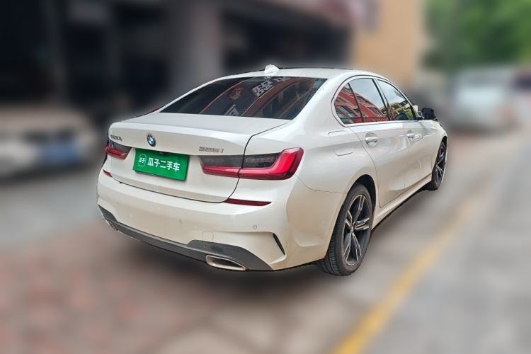 Used BMW 3 Series 2022 325i M Sport Package Rear Right 45 Deg