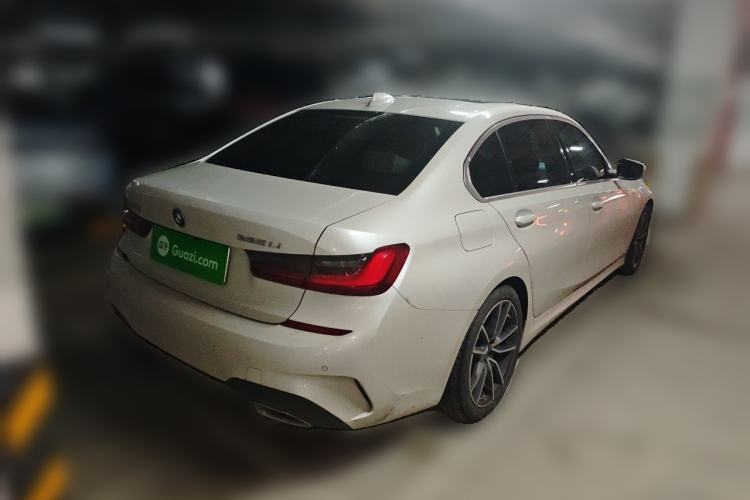 Used BMW 3 Series 2022 325Li M Sport Package Rear Right 45 Deg