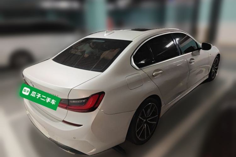 Used BMW 3 Series 2022 325Li M Sport Package Rear Right 45 Deg