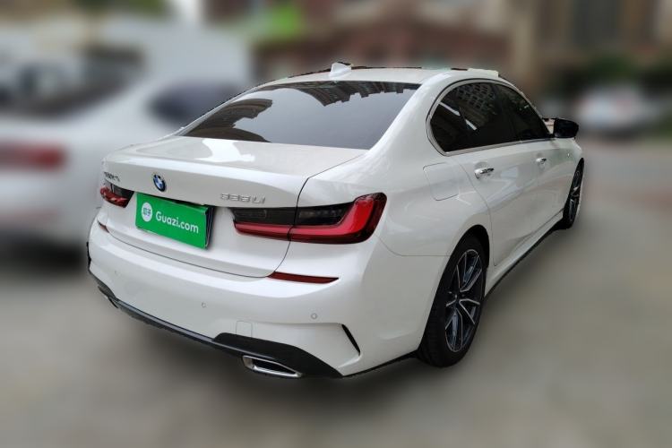 Used BMW 3 Series 2022 325Li M Sport Package Rear Right 45 Deg