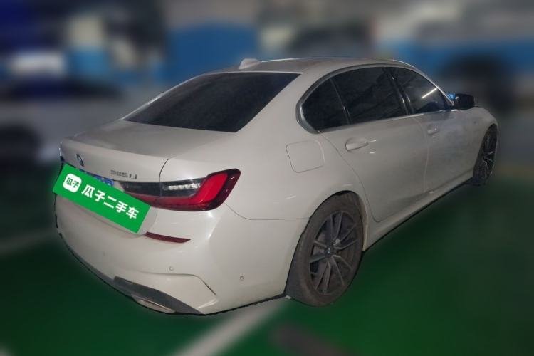 Used BMW 3 Series 2022 Updated 325Li M Sport Package Rear Right 45 Deg
