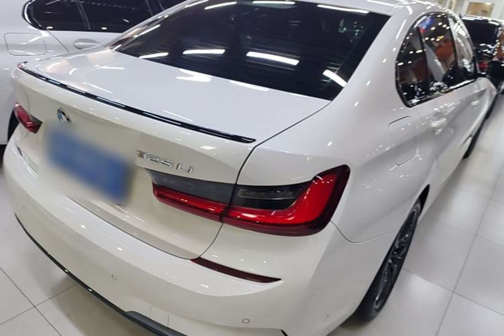 Used BMW 3 Series 2022 Restyled 325Li M Sport Night Edition Package Rear Right 45 Deg