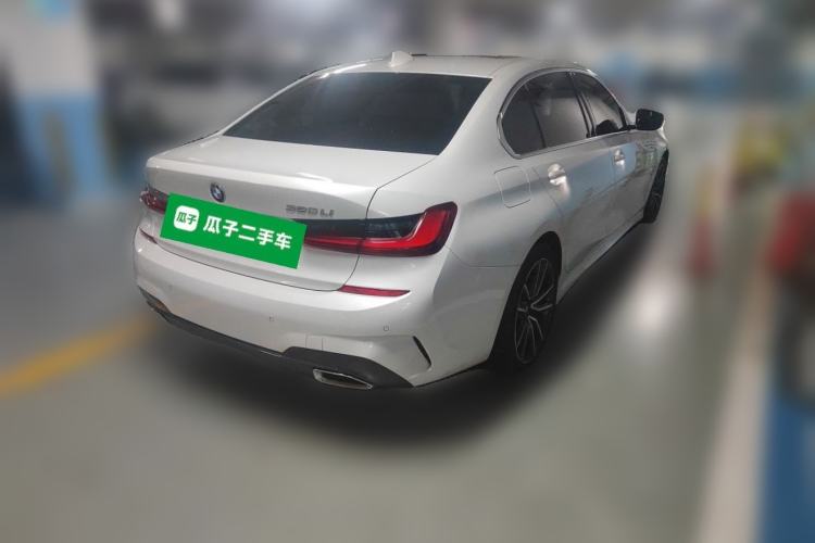 Used BMW 3 Series 2022 320Li M Sport Package Rear Right 45 Deg