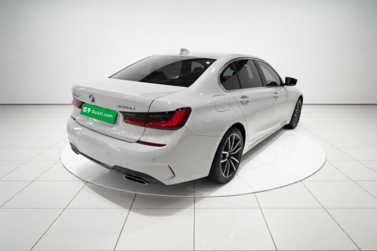 Used BMW 3 Series 2022 325Li M Sport Package Rear Right 45 Deg