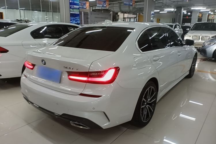 Used BMW 3 Series 2022 325Li M Sport Package Rear Right 45 Deg