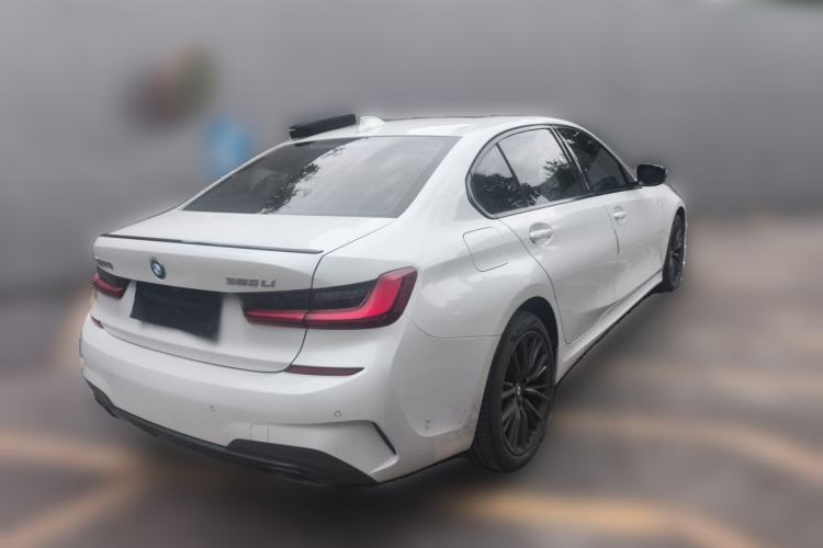 Used BMW 3 Series 2022 325Li M Sport Night Edition Package Rear Right 45 Deg
