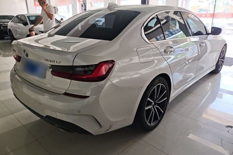 Used BMW 3 Series 2022 325Li M Sport Package Rear Right 45 Deg