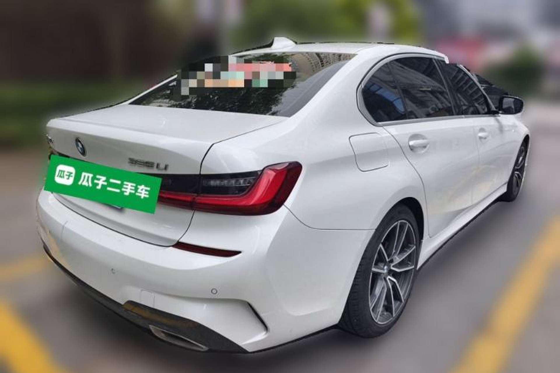Used BMW 3 Series 2022 Updated 325Li M Sport Package Rear Right 45 Deg