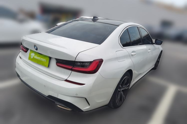 Used BMW 3 Series 2022 Updated 325i M Sport Package Rear Right 45 Deg